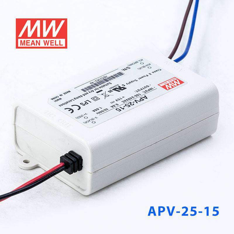 Mean Well APV-25-15 Power Supply 25W 15V - PHOTO 1