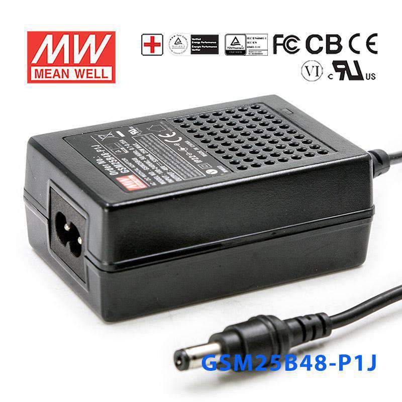 Mean Well GSM25B48-P1J Power Supply 25W 48V 520mA