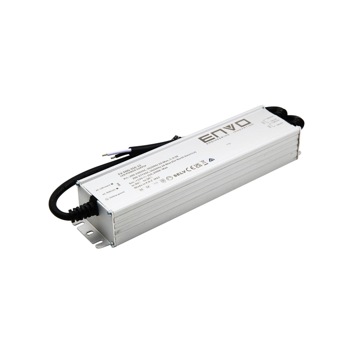 Envo EV-SNG-350-12 LED Driver 300W 12V Waterproof IP67 25A