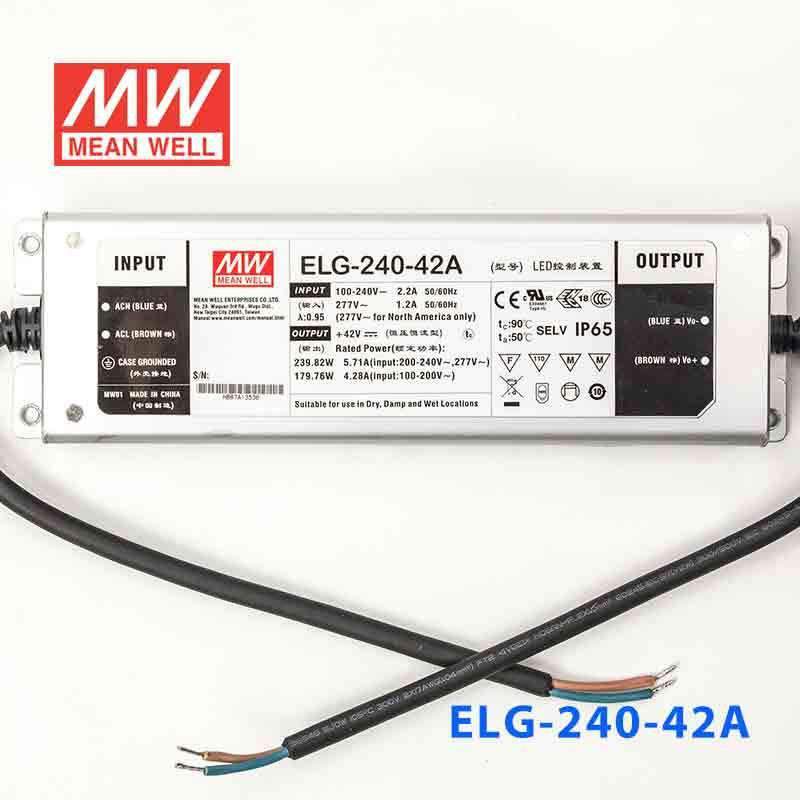 Mean Well ELG-240-42A Power Supply 240W 42V - Adjustable 5.71A - PHOTO 2