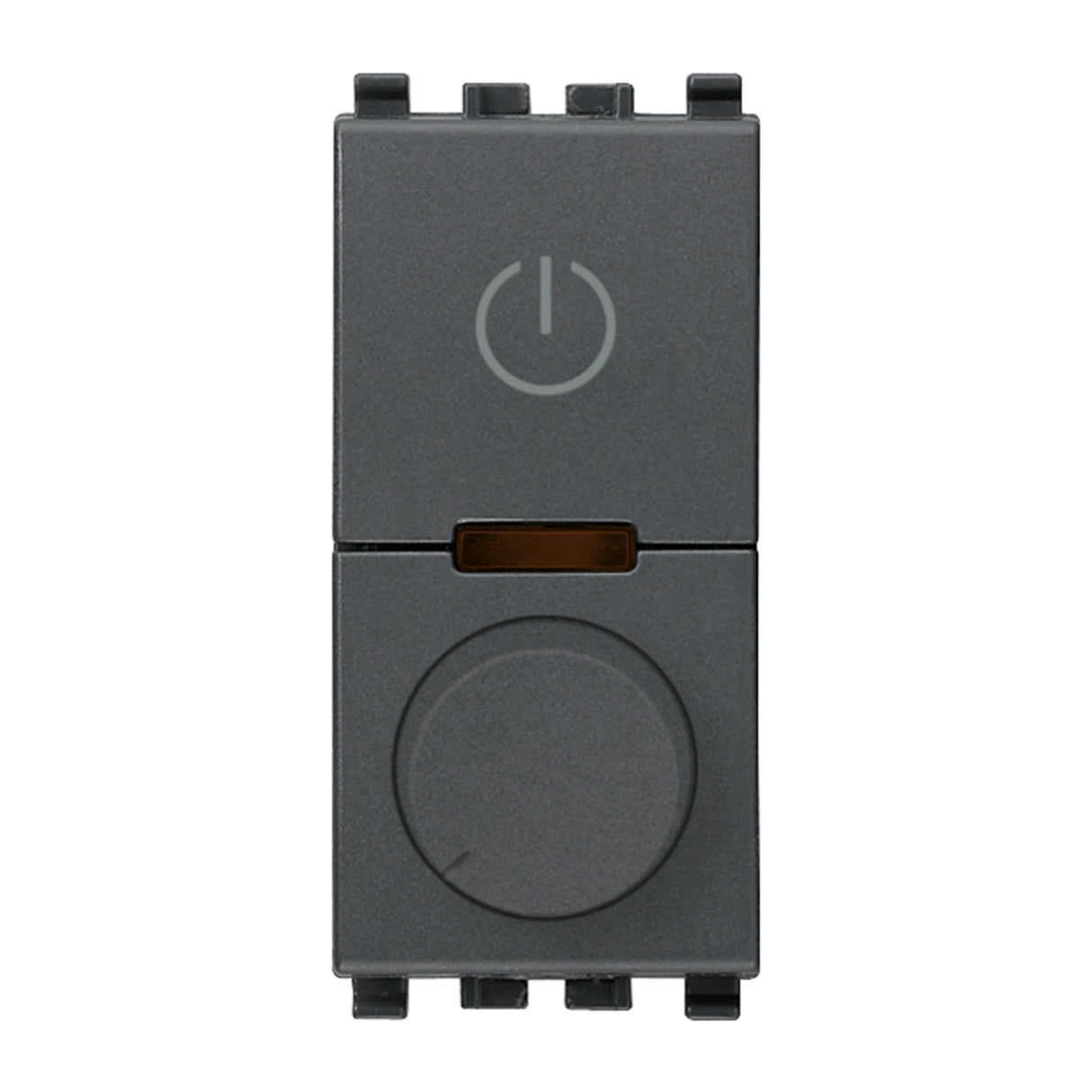 Vimar Eikon Universal Master Rotary Dimmer 230V Grey