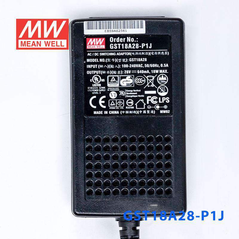 Mean Well GST18A28-P1JPower Supply 18W 28V 640mA - PHOTO 2