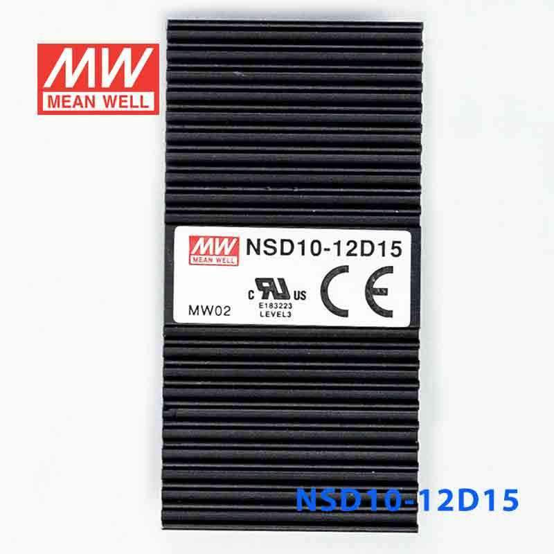 Mean Well NSD10-12D15 DC-DC Converter - 9.9W - 9.8~36V in ±15V out 333mA - PHOTO 2