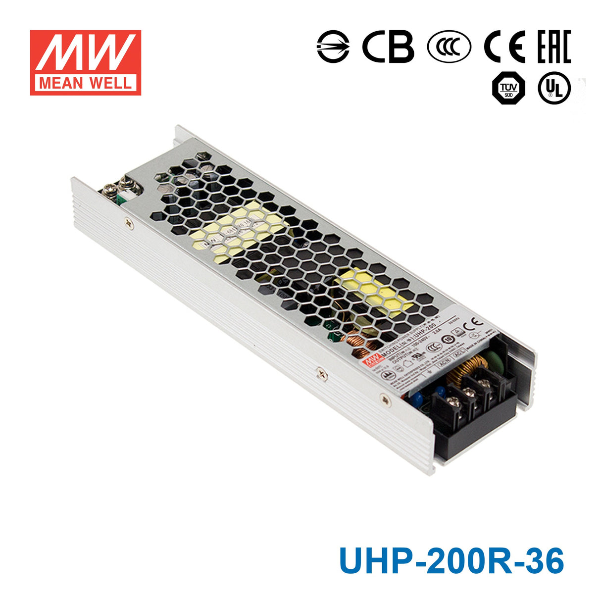 Mean Well UHP-200R-36 Power Supply 201.6W 36V - Redundant 5.6A