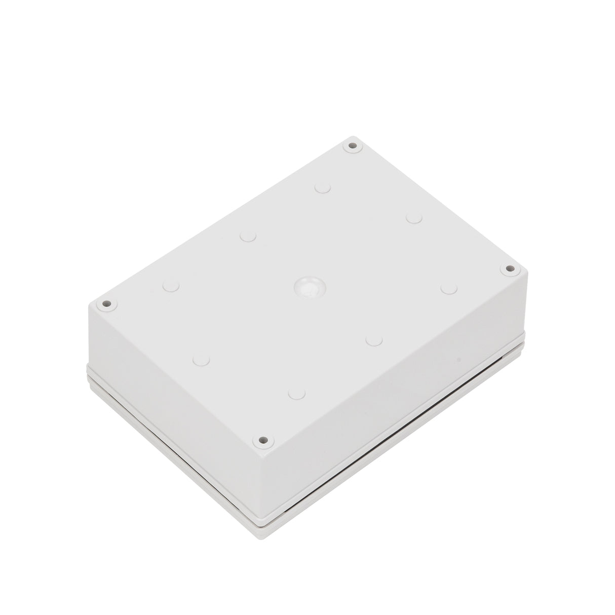 Boxco M-Series 130x180x60mm Plastic Enclosure, IP67, IK08, ABS, Grey Cover, Screw Type - PHOTO 1