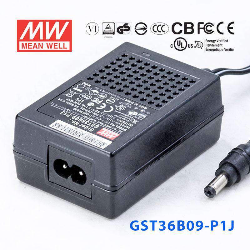 Mean Well GST36B09-P1J Power Supply 28W 9V 3.11A
