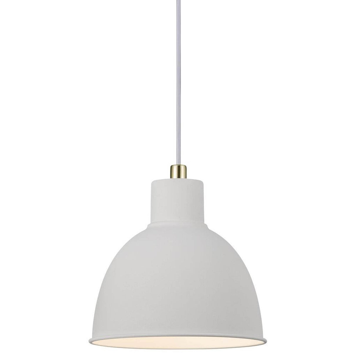 Nordlux Pendant Pop Rough White / Brass - PHOTO 1