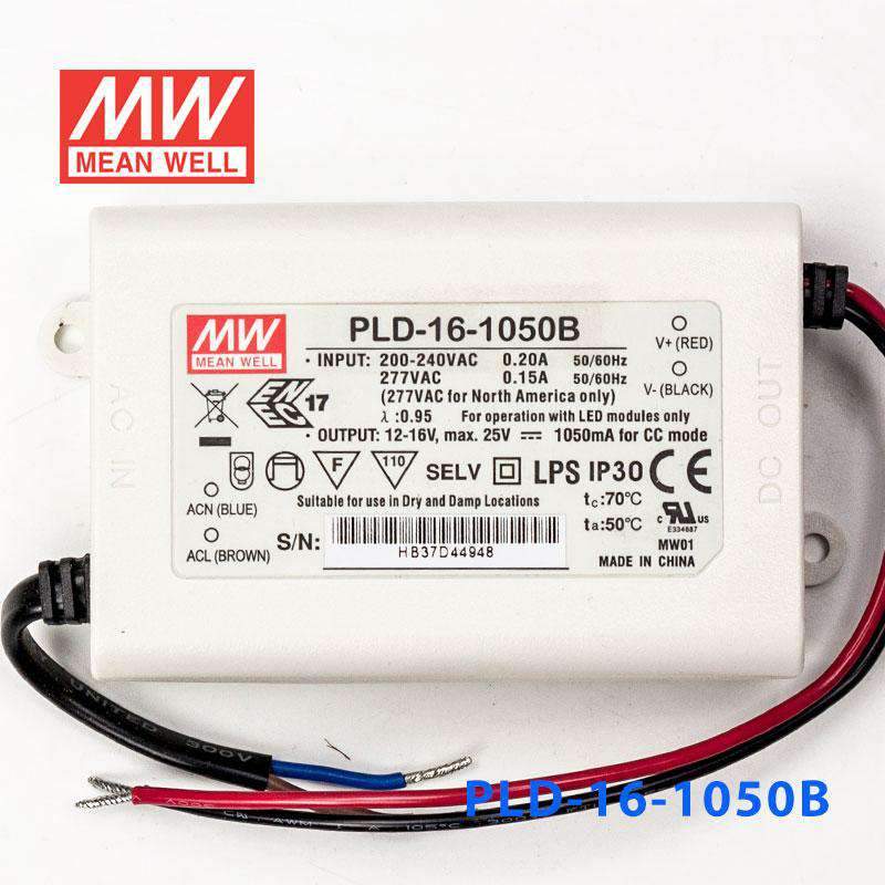 Mean Well PLD-16-1050B Power Supply 16W 1050mA - PHOTO 2