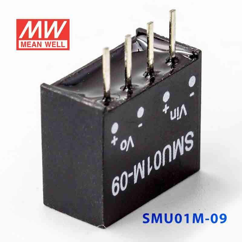 Mean Well SMU01M-09 DC-DC Converter - 1W - 10.8~13.2V in 9V out 110mA - PHOTO 3