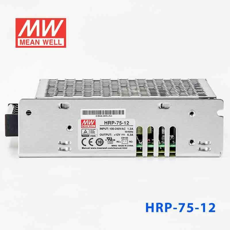 Mean Well HRP-75-12 Power Supply 75.6W 12V 6.3A - PHOTO 2