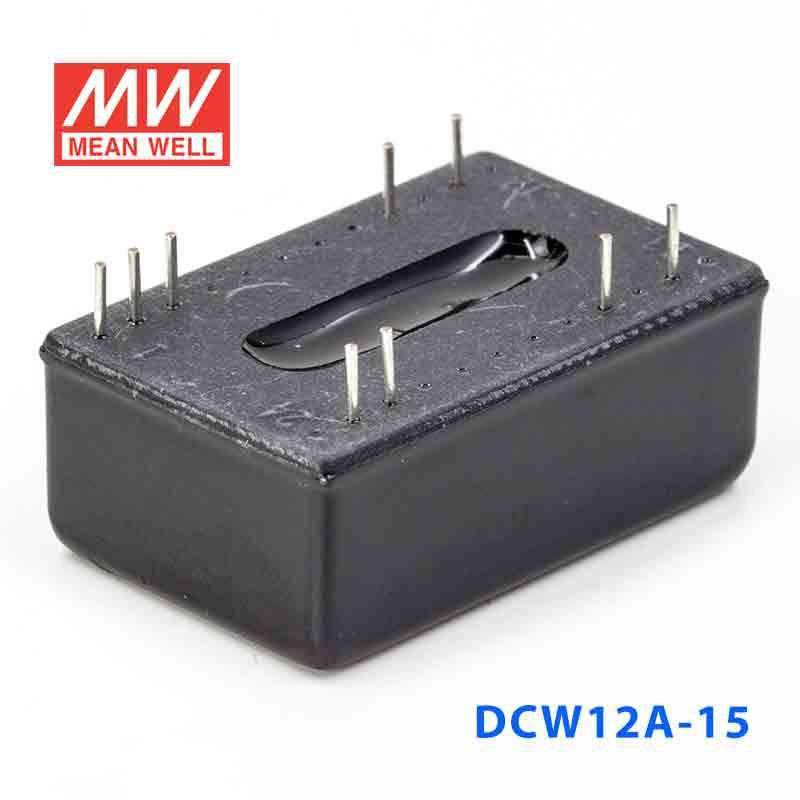 Mean Well DCW12A-15 DC-DC Converter - 12W - 9~18V in ±15V out 400mA - PHOTO 4