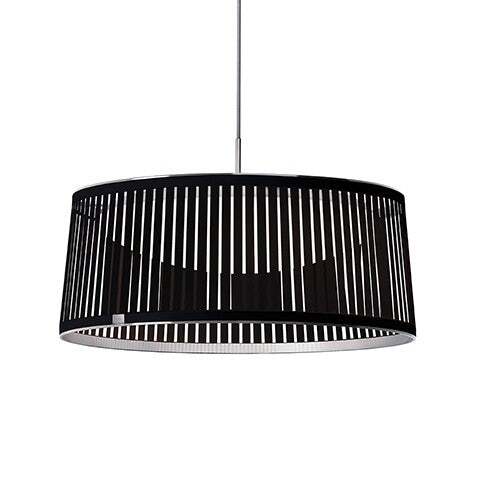 Pablo Pendant Solis Drum 24" Black