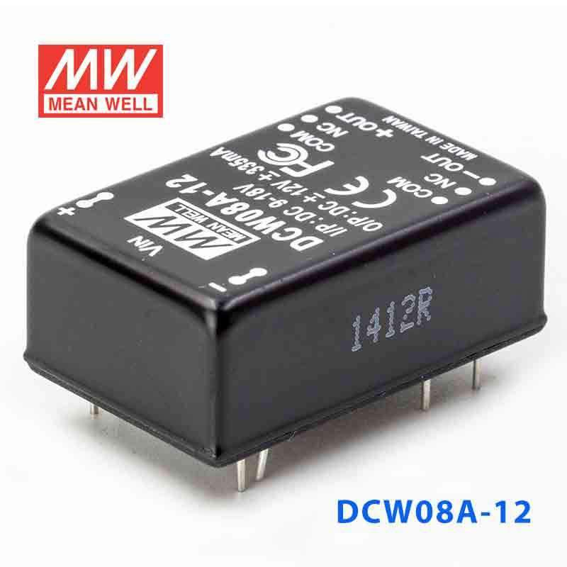 Mean Well DCW08A-12 DC-DC Converter - 8W - 9~18V in ±12V out 335mA - PHOTO 1