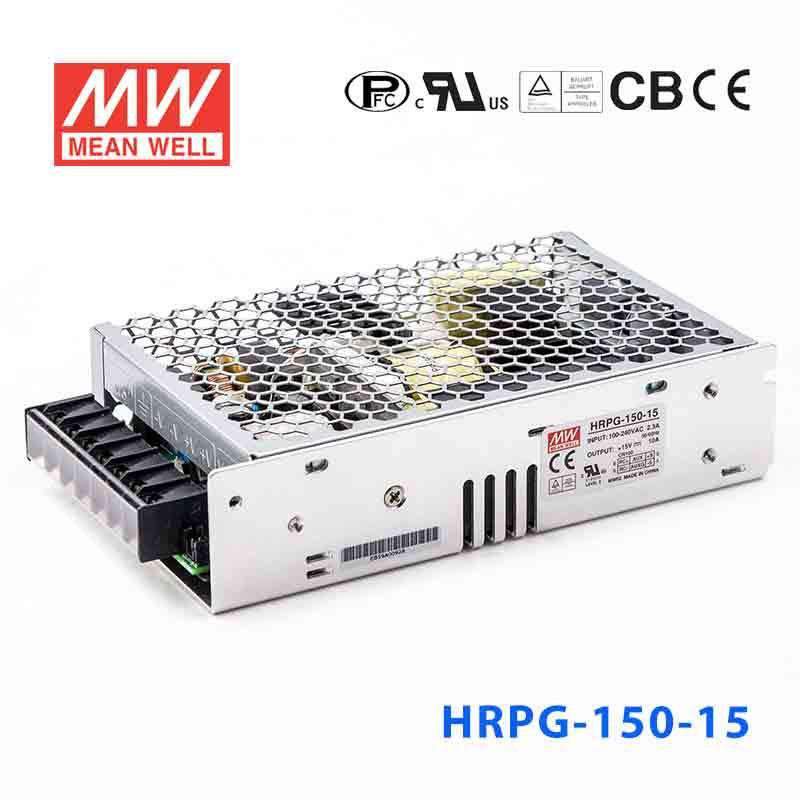 Mean Well HRPG-150-15 Power Supply 150W 15V