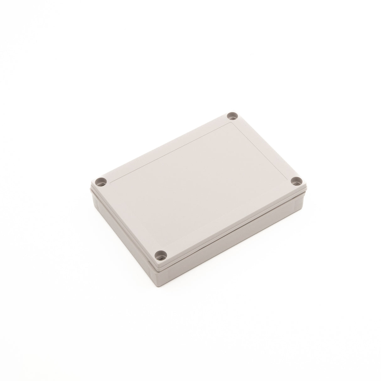 Boxco M-Series 130x180x35mm Plastic Enclosure, IP67, IK08, PC, Grey Cover, Screw Type - PHOTO 1