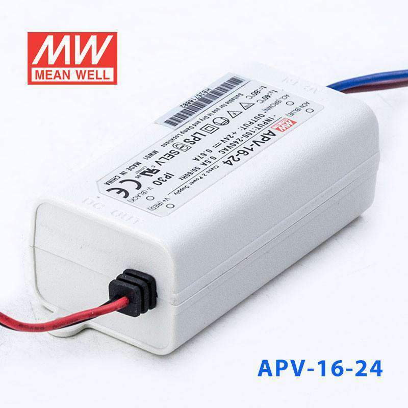 Mean Well S-APV-16-24 Power Supply 16W 24V with AU/NZ plug - PHOTO 1