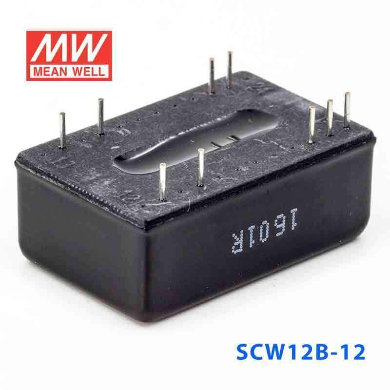 Mean Well SCW12B-12 DC-DC Converter - 12W 18~36V DC in 12V out 1A - PHOTO 3