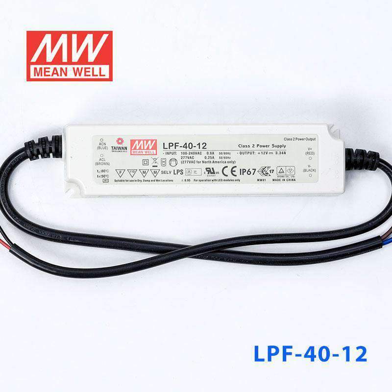 Mean Well LPF-40-12 Power Supply 40W 12V 3.34A - PHOTO 2