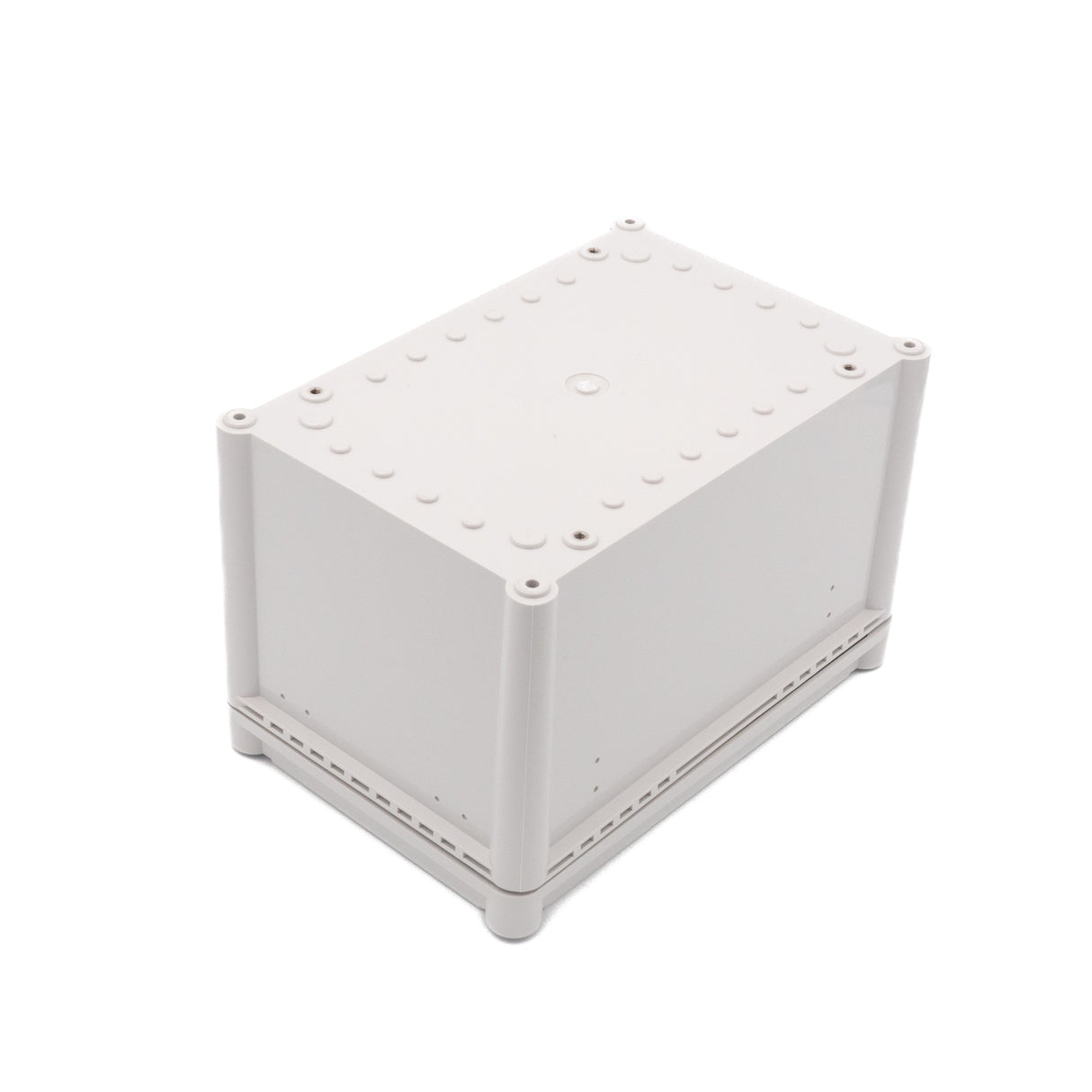 Boxco S-Series 190x280x180mm Plastic Enclosure, IP67, IK08, PC, Grey Cover, Screw Type - PHOTO 2