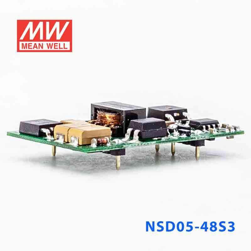 Mean Well NSD05-48S3 DC-DC Converter - 3.96W - 18~72V in 3.3V out 1.2A - PHOTO 3