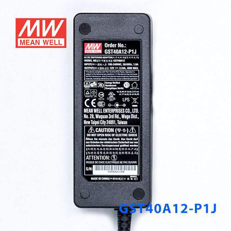 Mean Well GST40A12-P1J Power Supply 40W 12V 3.34A - PHOTO 2