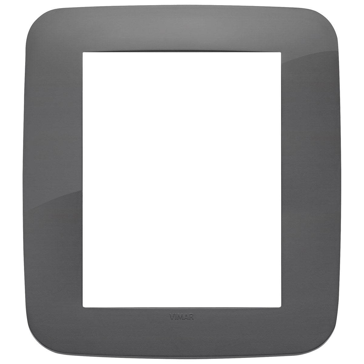 Vimar Arke Round Plate 8M Technopolymer Grey