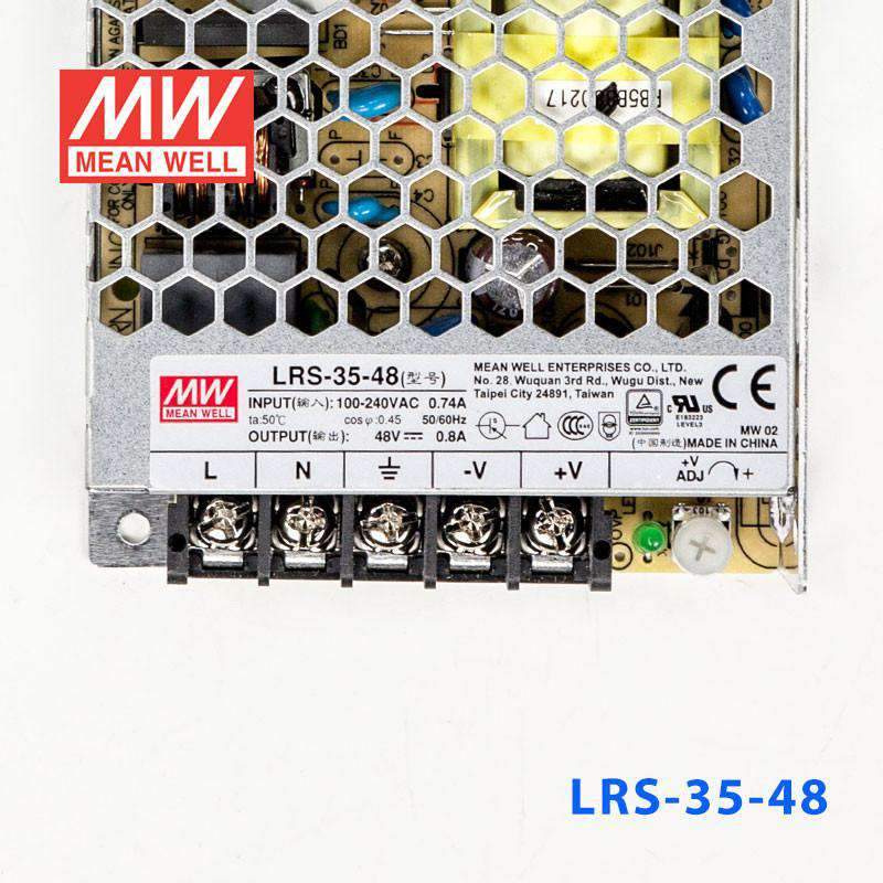 Mean Well LRS-35-48 Power Supply 35W 48V 800mA - PHOTO 2