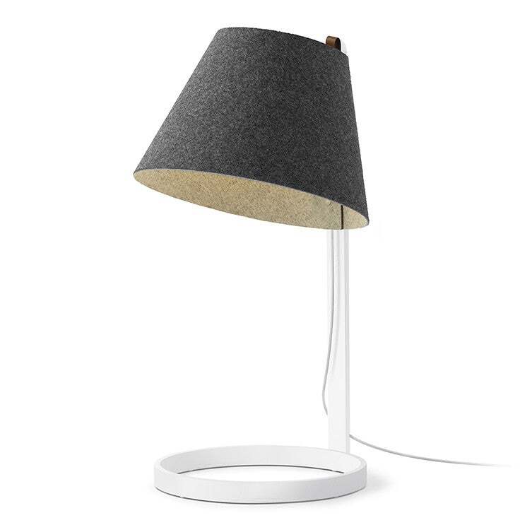 Pablo Table Lana Large Charcoal-Grey / White