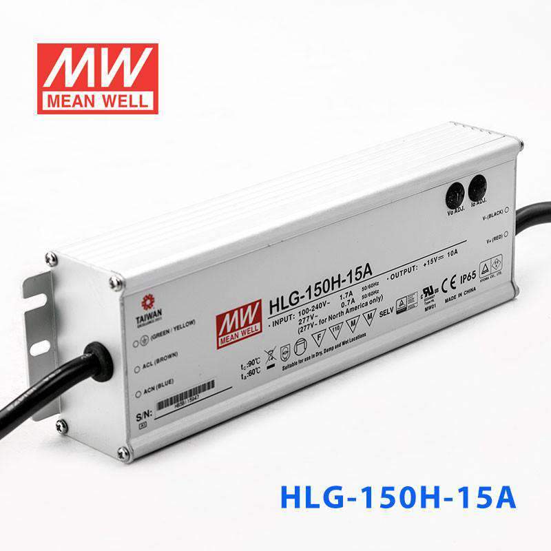 Mean Well HLG-150H-15A Power Supply 150W 15V - Adjustable 10A - PHOTO 1