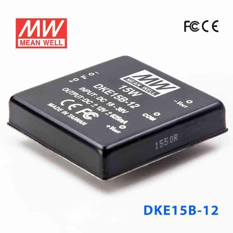 Mean Well DKE15B-12 DC-DC Converter - 15W - 18~36V in ±12V out 625mA