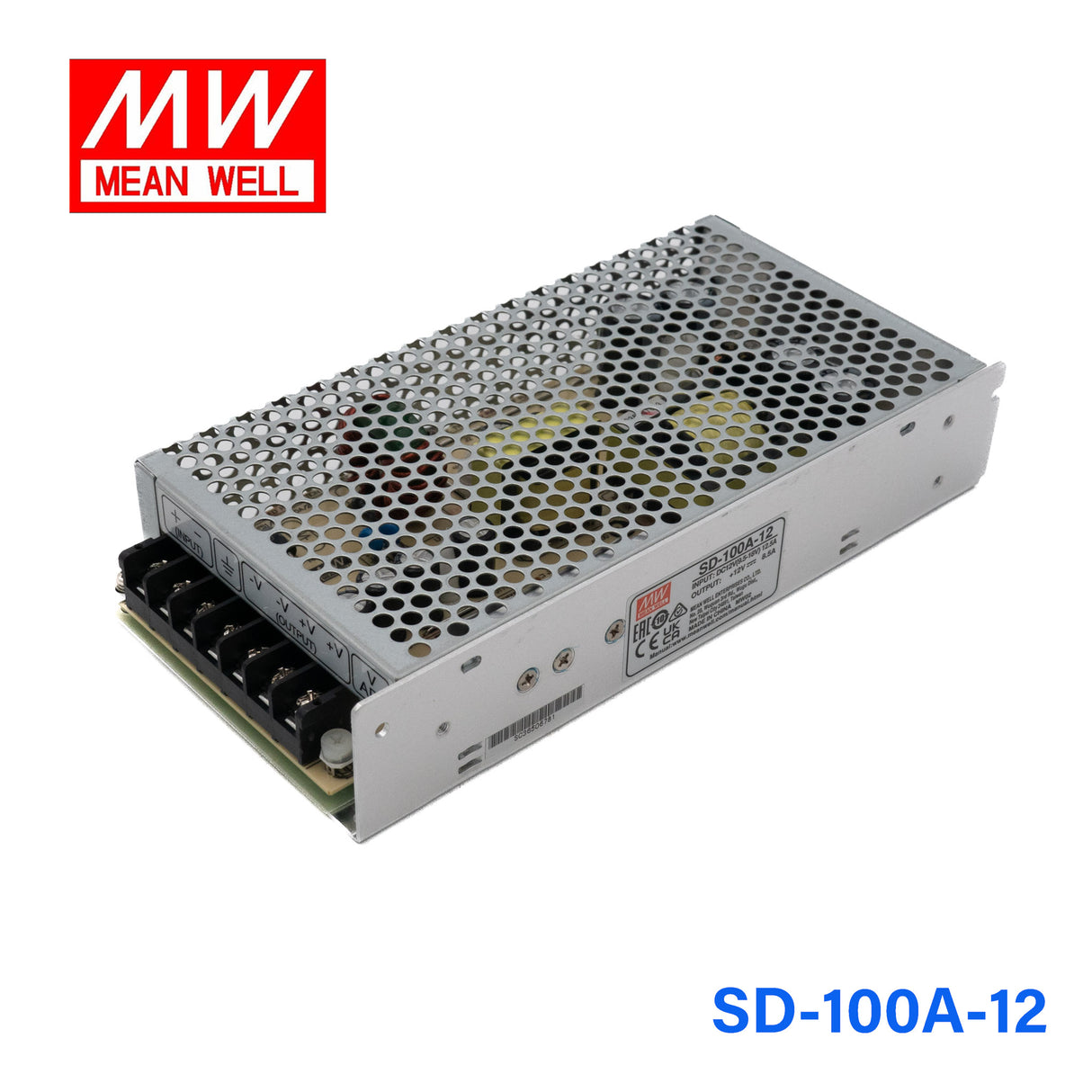 Mean Well SD-100A-12 DC-DC Converter - 100W - 9.5~18V in 12V out 8.5A