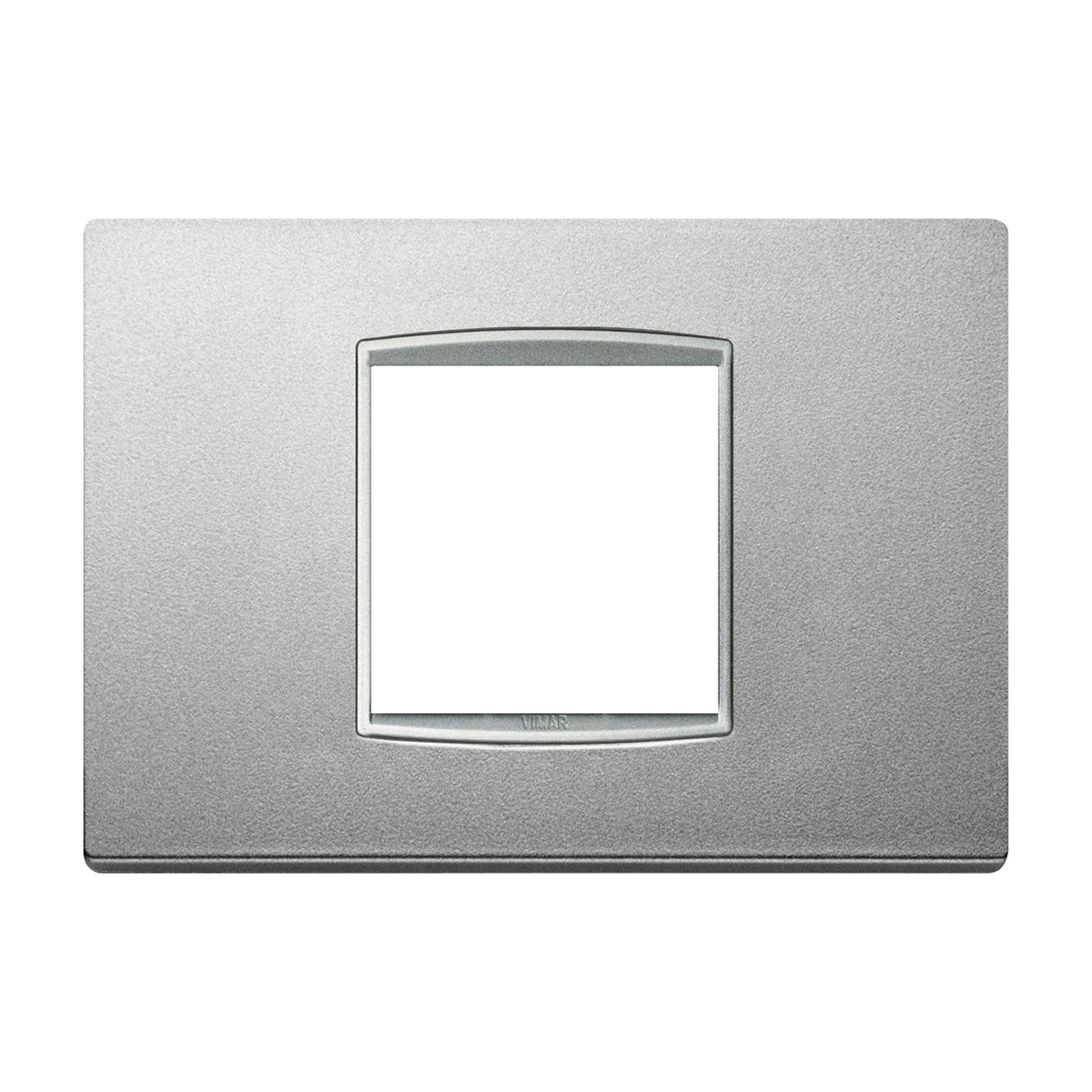 Vimar Eikon Chrome Plate 2centrMBS Bright Matt Silver
