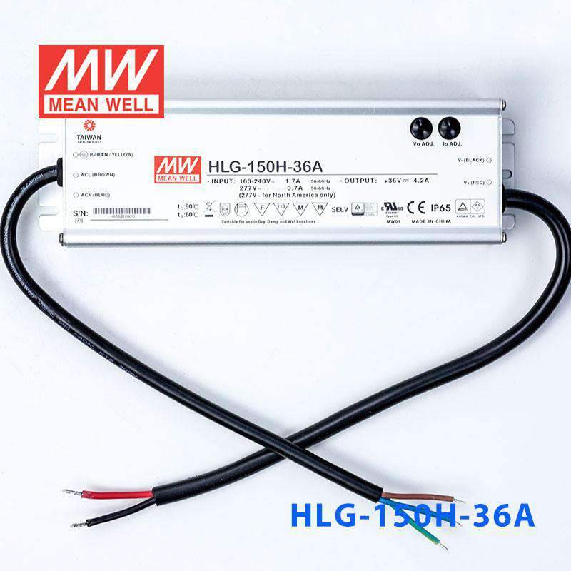 Mean Well HLG-150H-36A Power Supply 150W 36V - Adjustable 4.2A - PHOTO 2