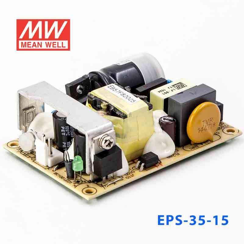 Mean Well EPS-35-15 Power Supply 36W 15V 2.4A - PHOTO 1