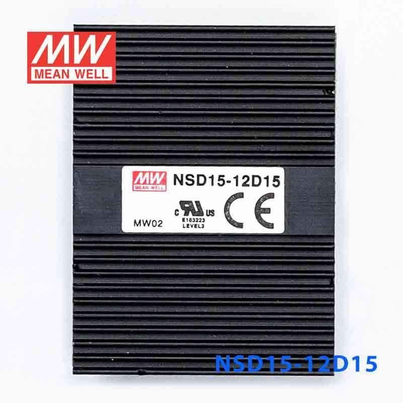 Mean Well NSD15-12D15 DC-DC Converter - 15W - 9.4~36V in ±15V out 500mA - PHOTO 2