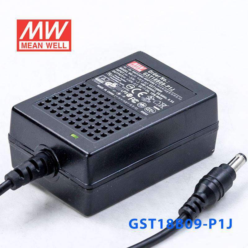 Mean Well GST18B09-P1J Power Supply 18W 9V 2A - PHOTO 1