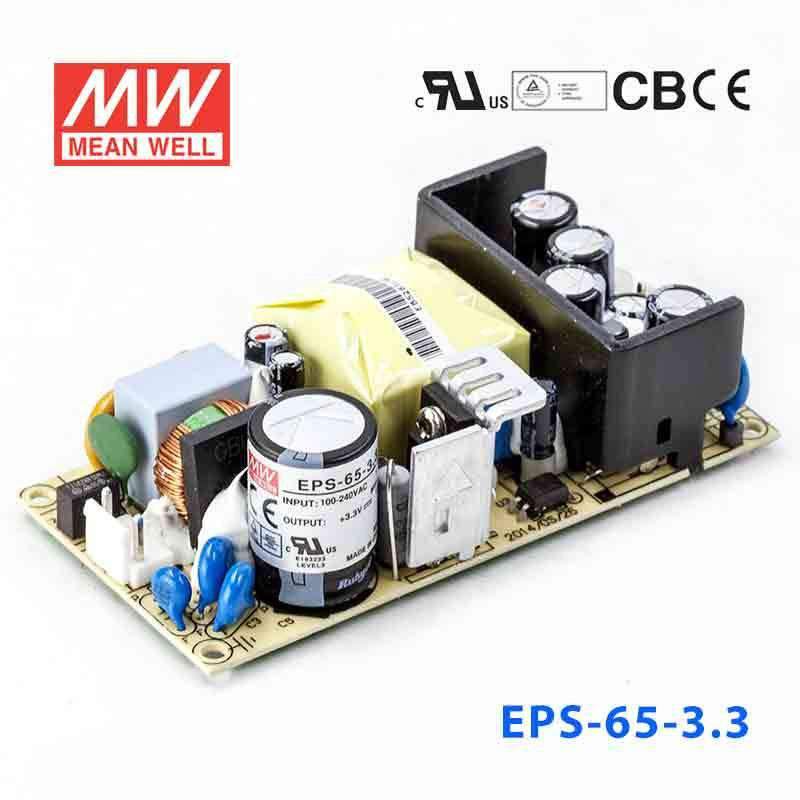 Mean Well EPS-65-3.3 Power Supply 36W 3.3V 11A