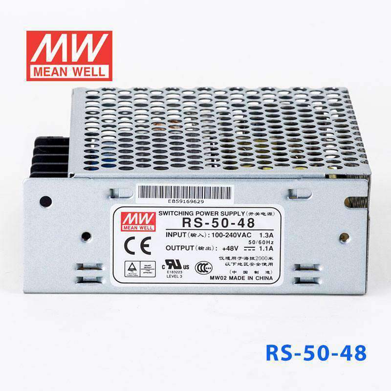 Mean Well RS-50-48 Power Supply 50W 48V 1.1A - PHOTO 2