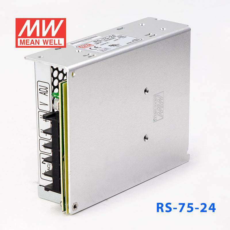 Mean Well RS-75-24 Power Supply 75W 24V 3.2A - PHOTO 1