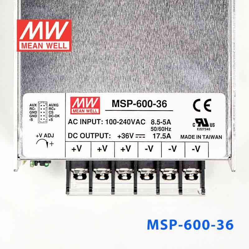 Mean Well MSP-600-36 Power Supply 630W 36V 17.5A - PHOTO 2