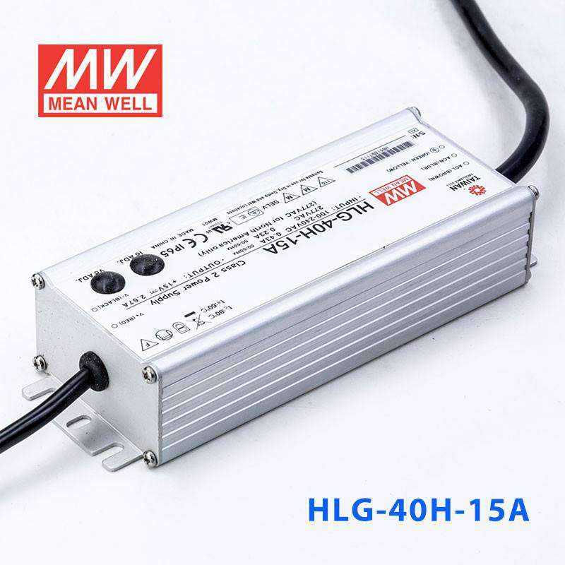 Mean Well HLG-40H-15A Power Supply 40W 15V - Adjustable 2.67A - PHOTO 3