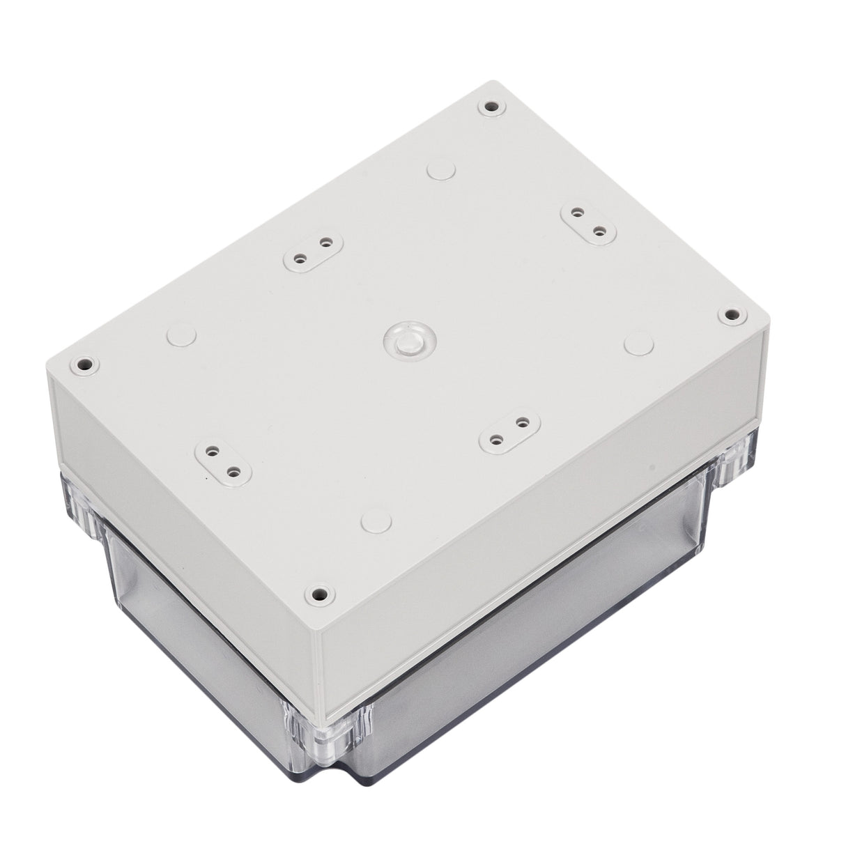 Boxco S-Series 125x175x100mm Plastic Enclosure, IP67, IK08, ABS, Transparent Cover, Screw Type - PHOTO 2