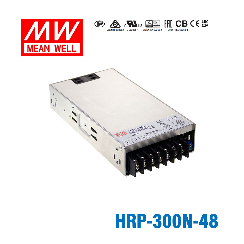 Mean Well HRP-300N-48 High Peak-Power Power Supply 300W 48V 7A