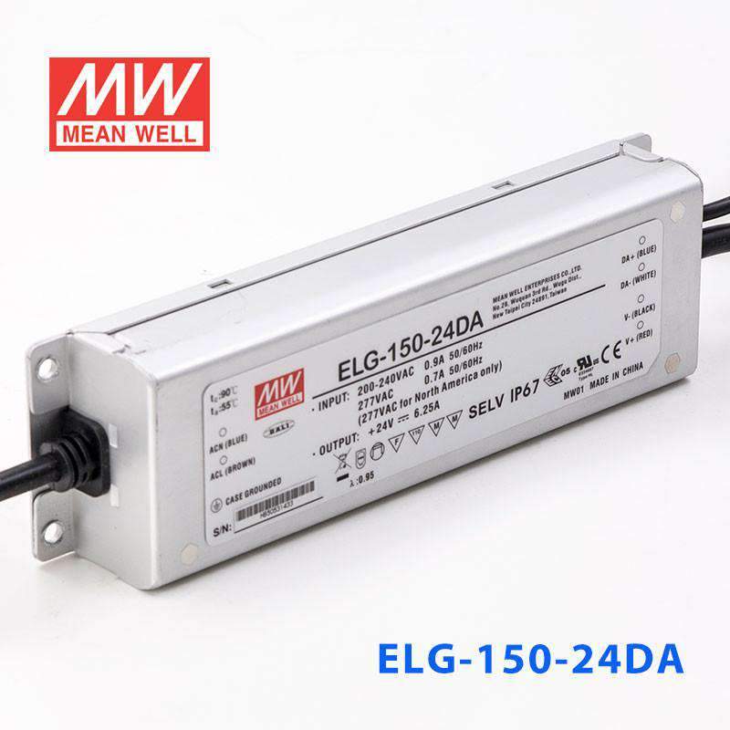 Mean Well ELG-150-24DA Power Supply 150W 24V - DALI 6.25A - PHOTO 1