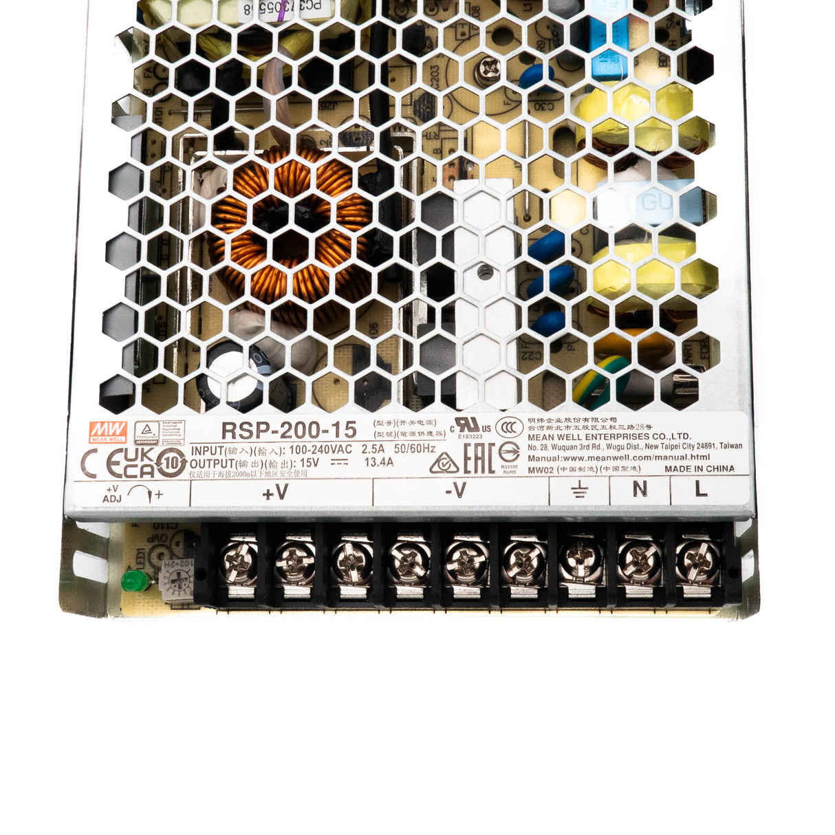 Mean Well RSP-200-15 Power Supply 200W 15V 13.4A - PHOTO 5
