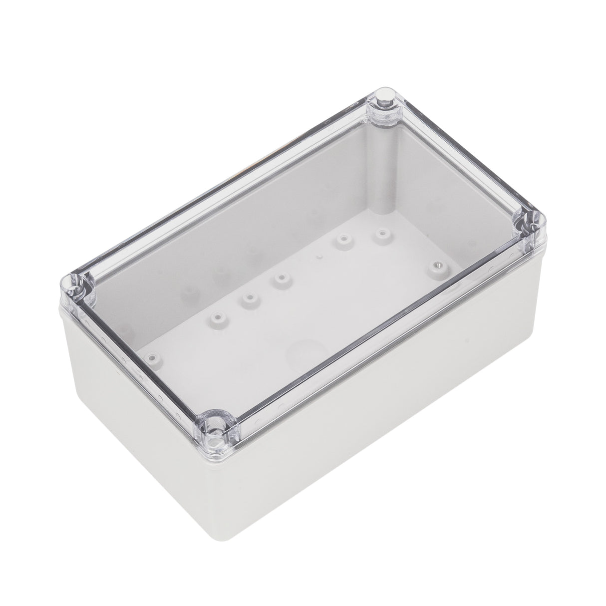 Boxco S-Series 150x250x100mm Plastic Enclosure, IP67, IK08, ABS, Transparent Cover, Screw Type - PHOTO 2