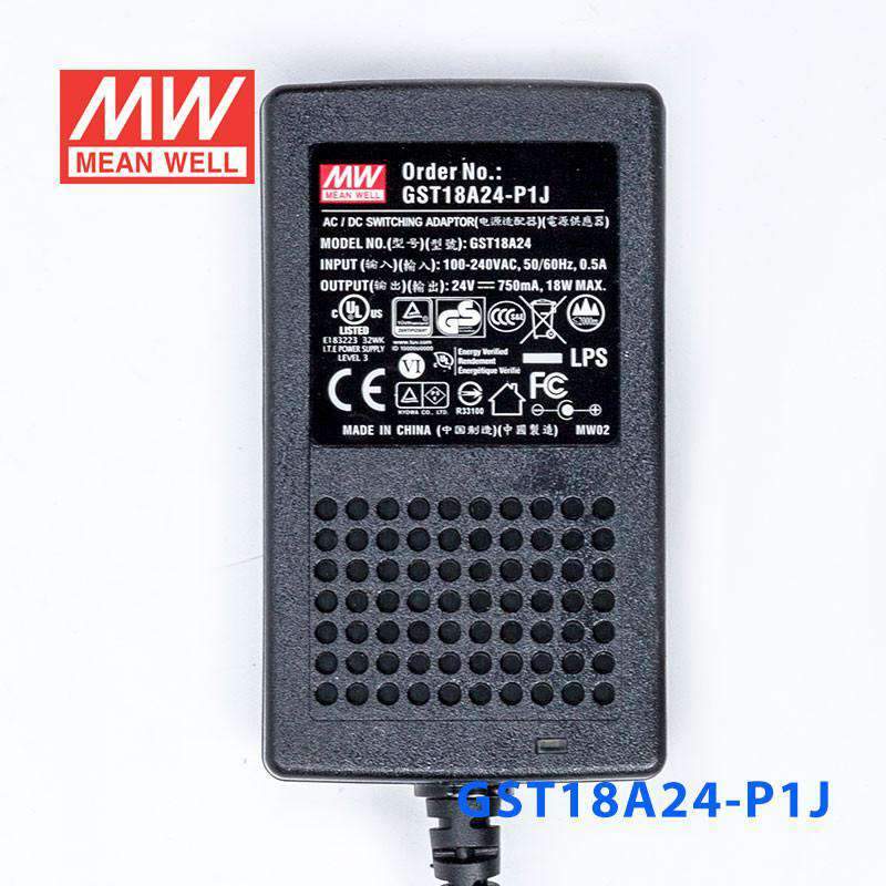 Mean Well GST18A24-P1J Power Supply 18W 24V 750mA - PHOTO 2