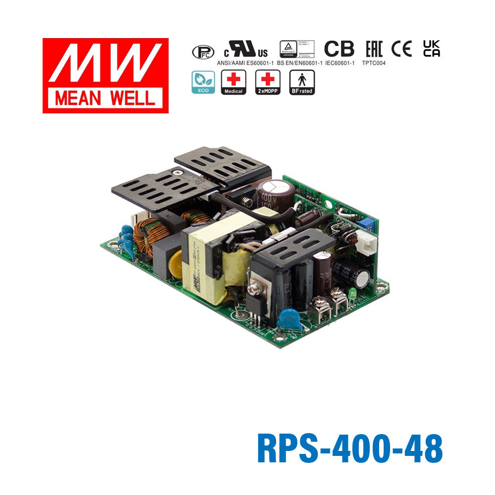 Mean Well RPS-400-48 Green Power Supply W 48V 5.3A - Medical Power Supply