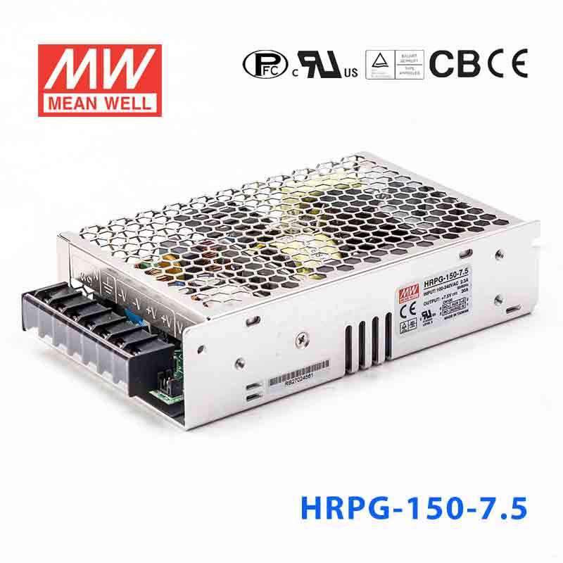 Mean Well HRPG-150-7.5 Power Supply 150W 7.5V 20A