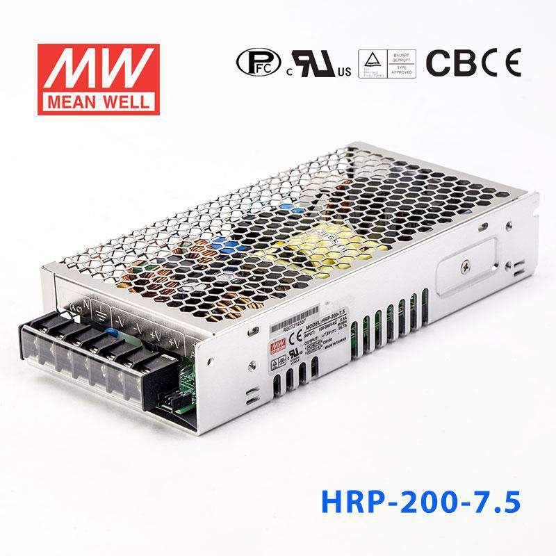 Mean Well HRP-200-7.5 Power Supply 200.3W 7.5V